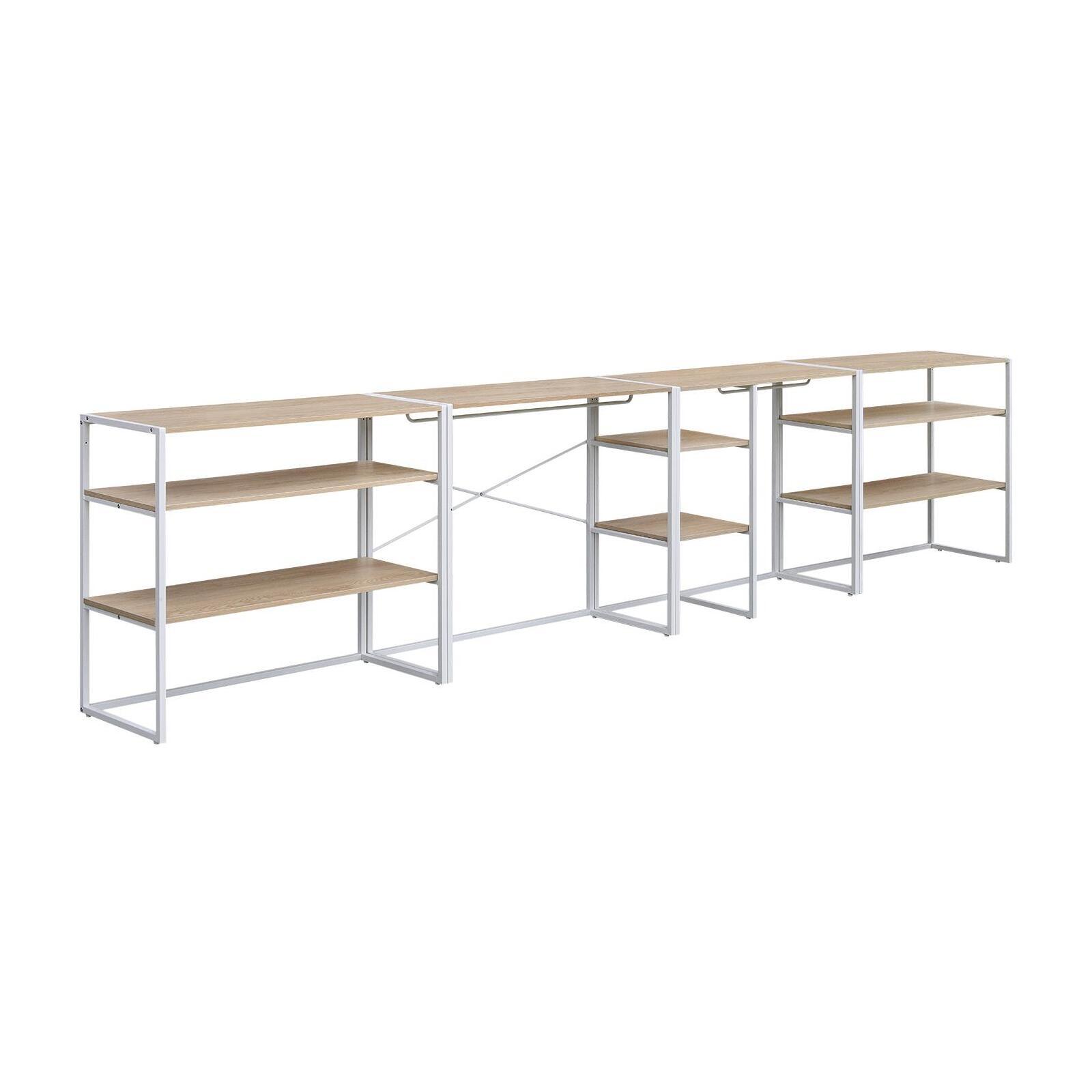 Portants vêtements sous combles modulables - Lot de 4