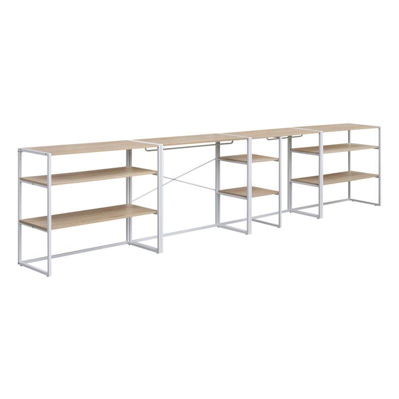 Portants vêtements sous combles modulables - Lot de 4
