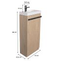 Ensemble lave-mains Johann + robinet