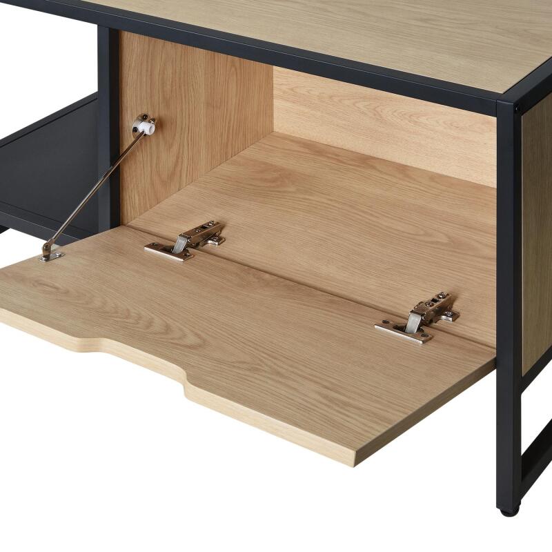 Ensemble meubles d'entrée banc + barre de penderie WILKO