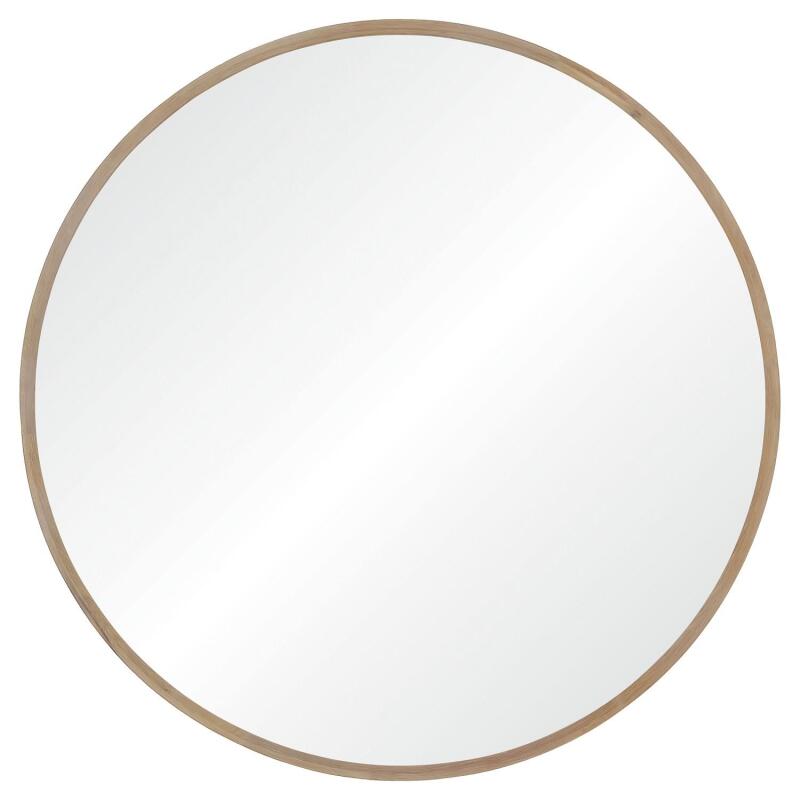 Miroir XXL rond en chêne 150 cm FAB