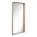 Miroir en chêne rectangulaire 100 x 180 cm GABY