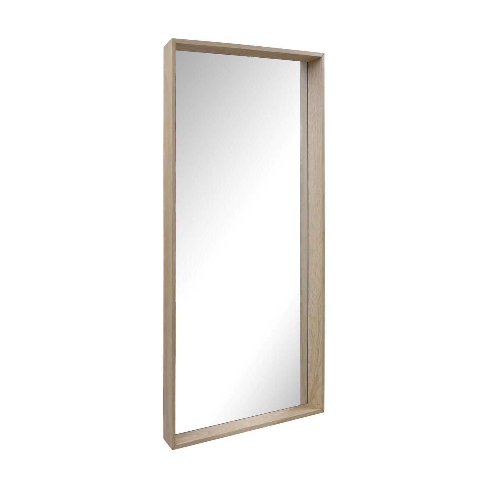 Miroir en chêne rectangulaire 100 x 180 cm GABY