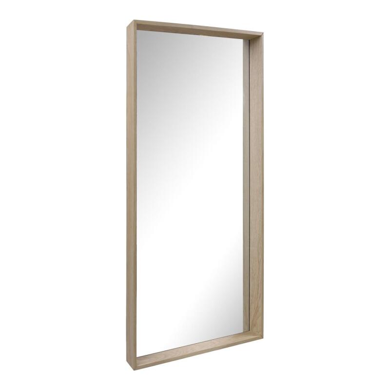 Miroir en chêne rectangulaire 100 x 180 cm GABY