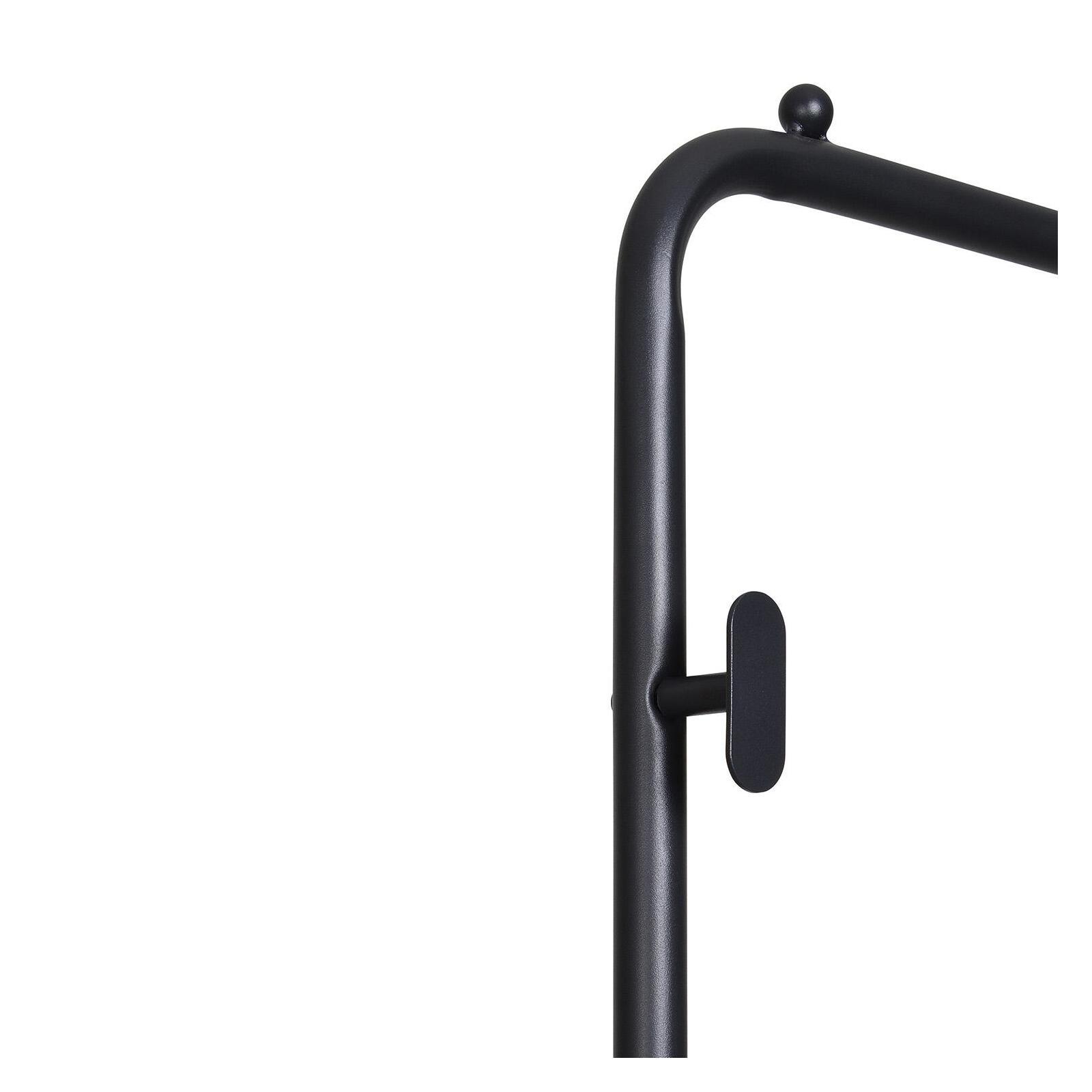 Portant d'entrée vestiaire métal et bois L60 x H80 cm WILKO