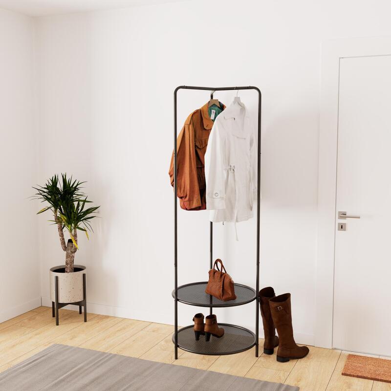 Portant vêtements métal D60 x H180 cm JOSH