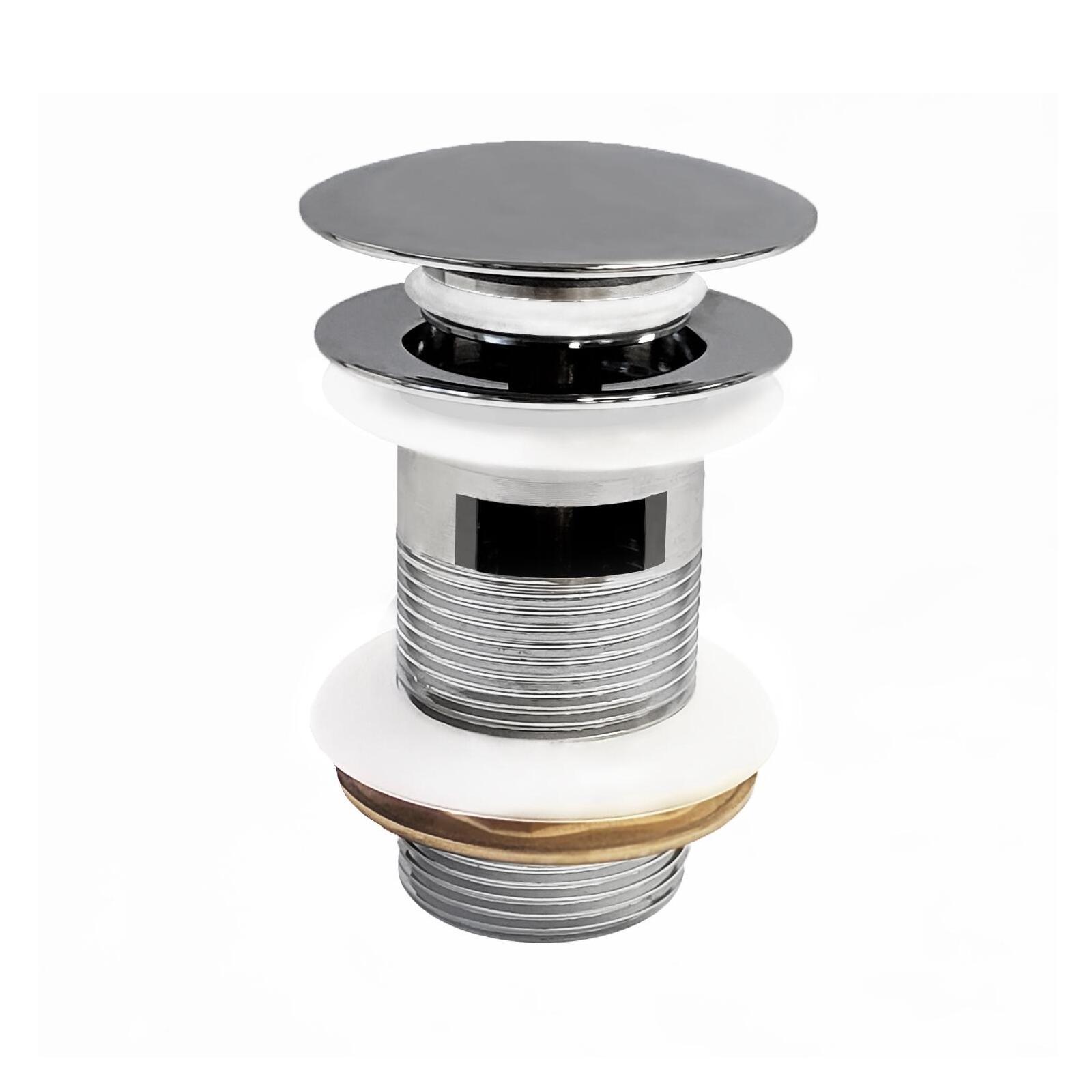 Bonde clic-clac chromée - avec trop plein