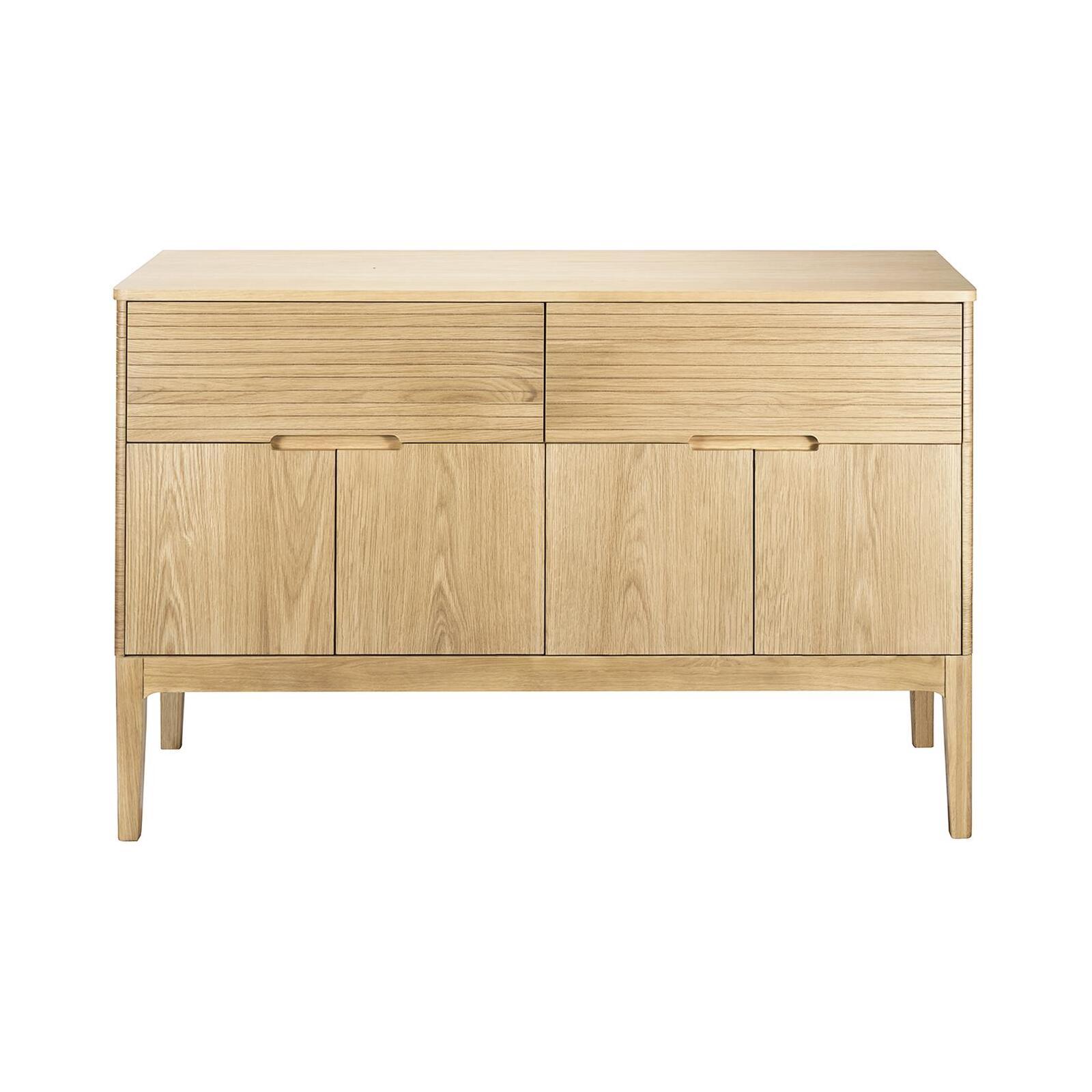 Meuble double vasque 120 cm en chêne naturel Meuble double vasque 120 cm en chêne naturel