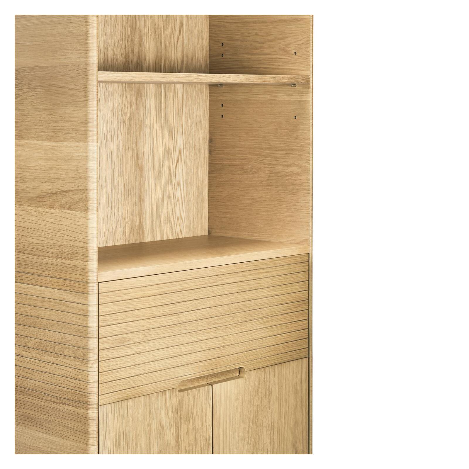 Colonne de salle de bain en chêne naturel 145 cm Colonne de salle de bain en chêne naturel 145 cm