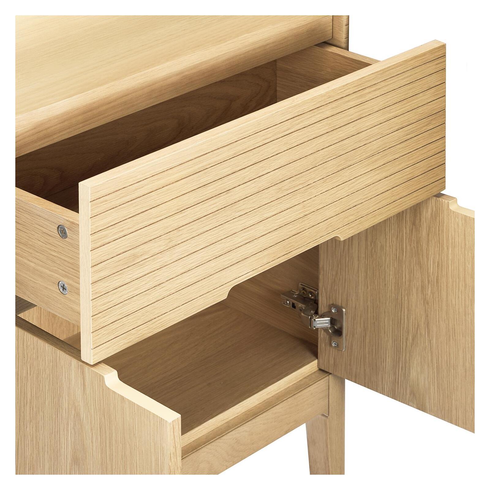 Colonne de salle de bain en chêne naturel 145 cm Colonne de salle de bain en chêne naturel 145 cm