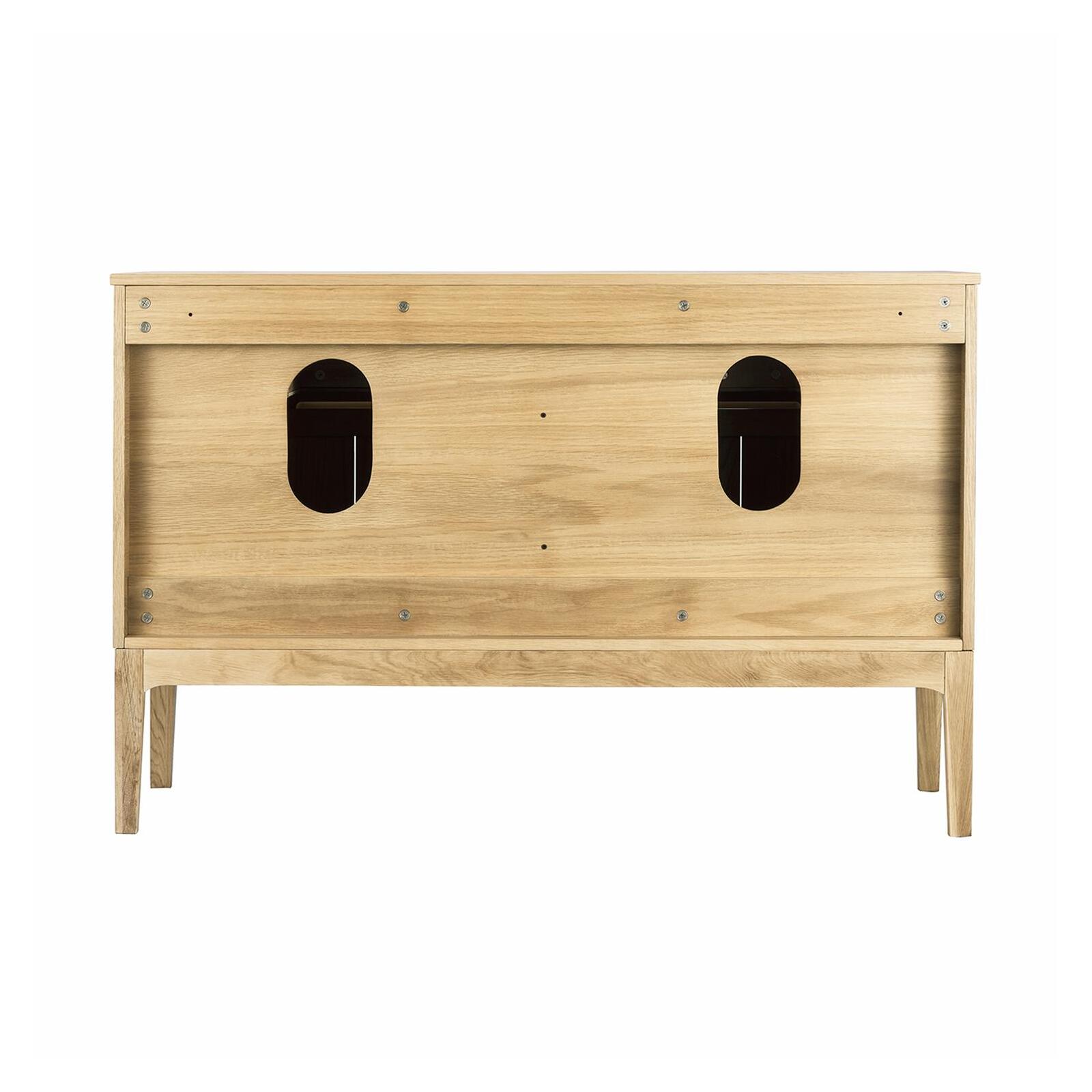 Ensemble meuble double vasque 120 cm chêne naturel + 2 vasques + 2 robinets Ensemble meuble double vasque 120 cm chêne naturel + 2 vasques + 2 robinets