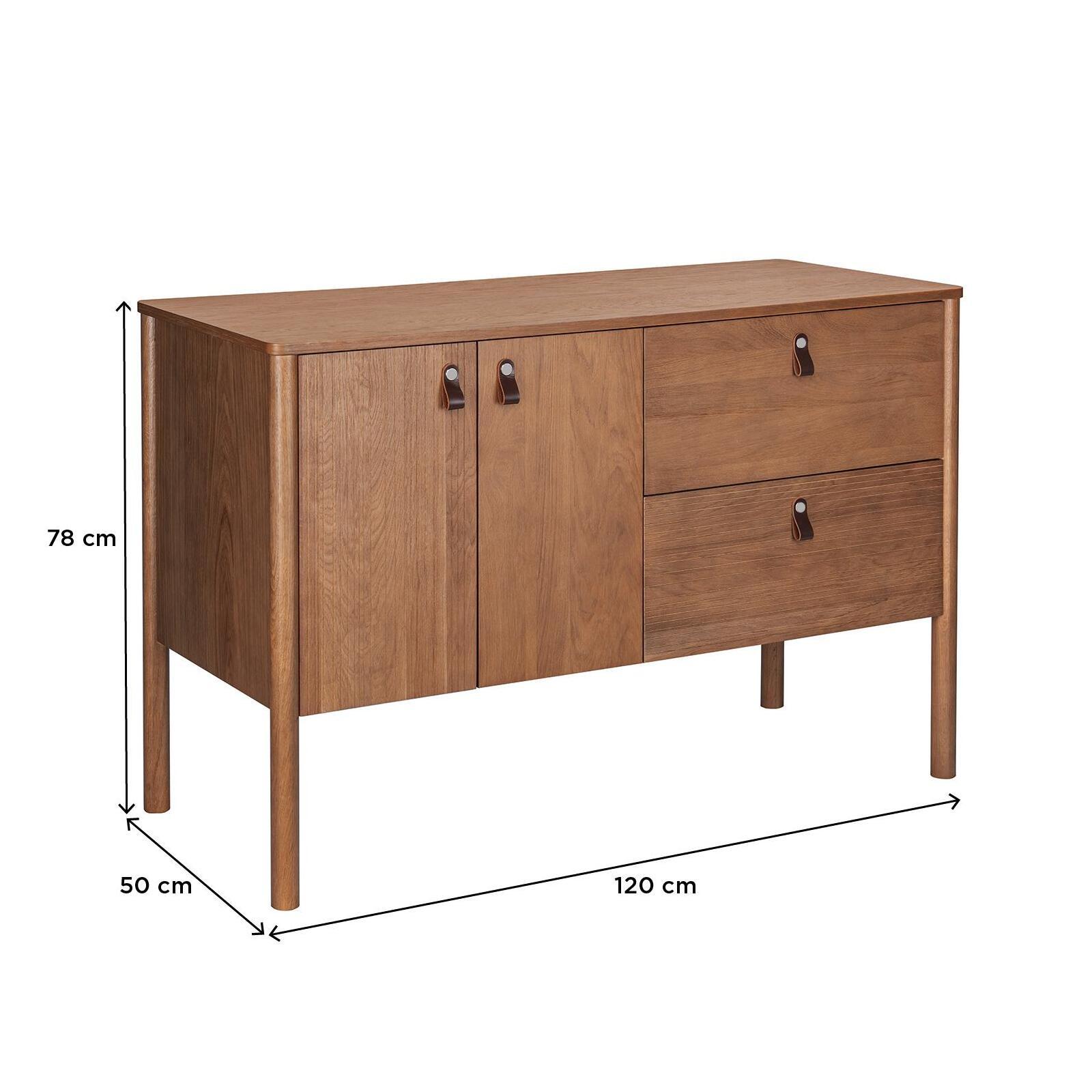 Meuble lave-mains noyer