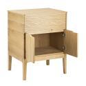 Ensemble meuble simple vasque 60 cm chêne naturel + vasque + robinet