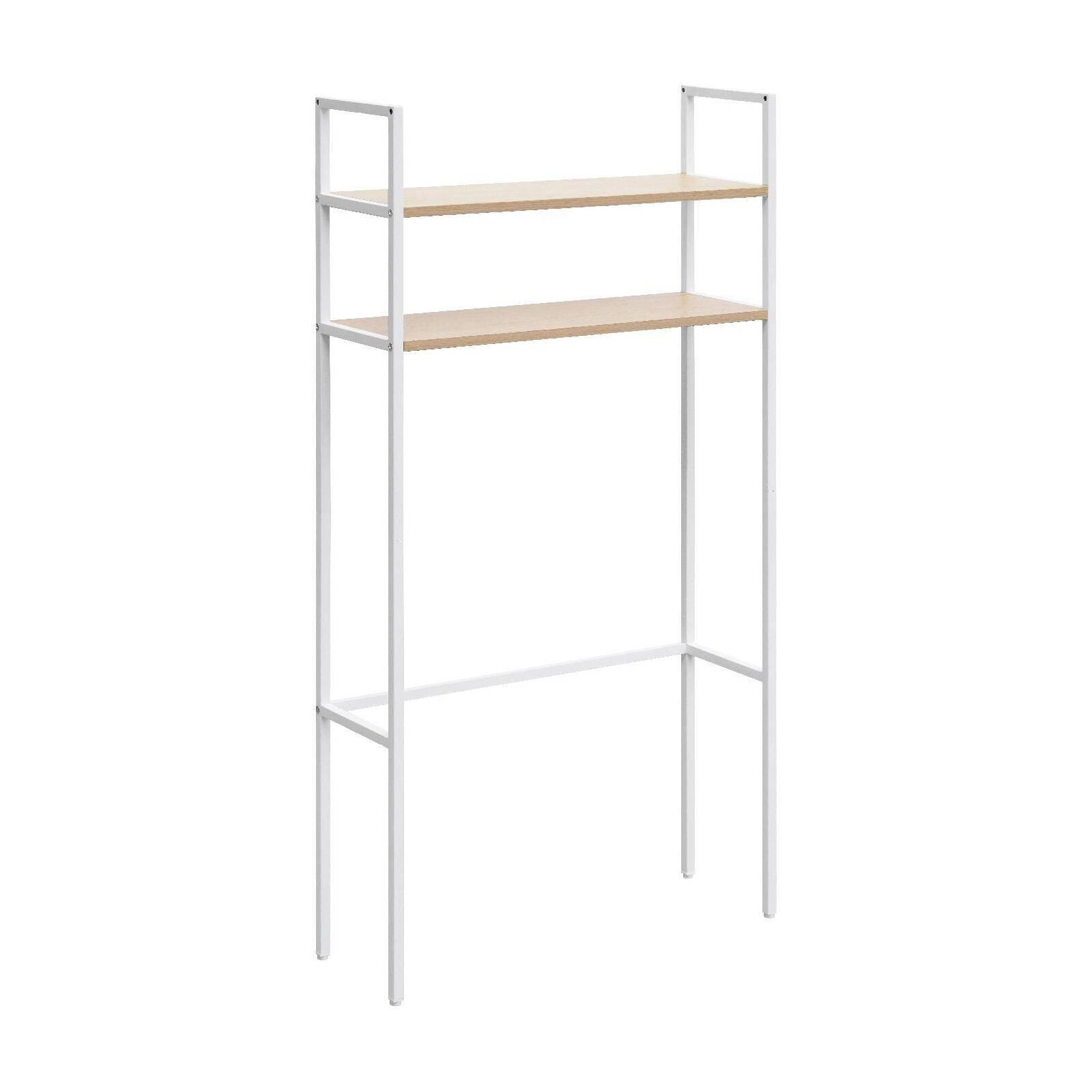 Étagère pont WC bas blanc Étagère pont WC bas blanc