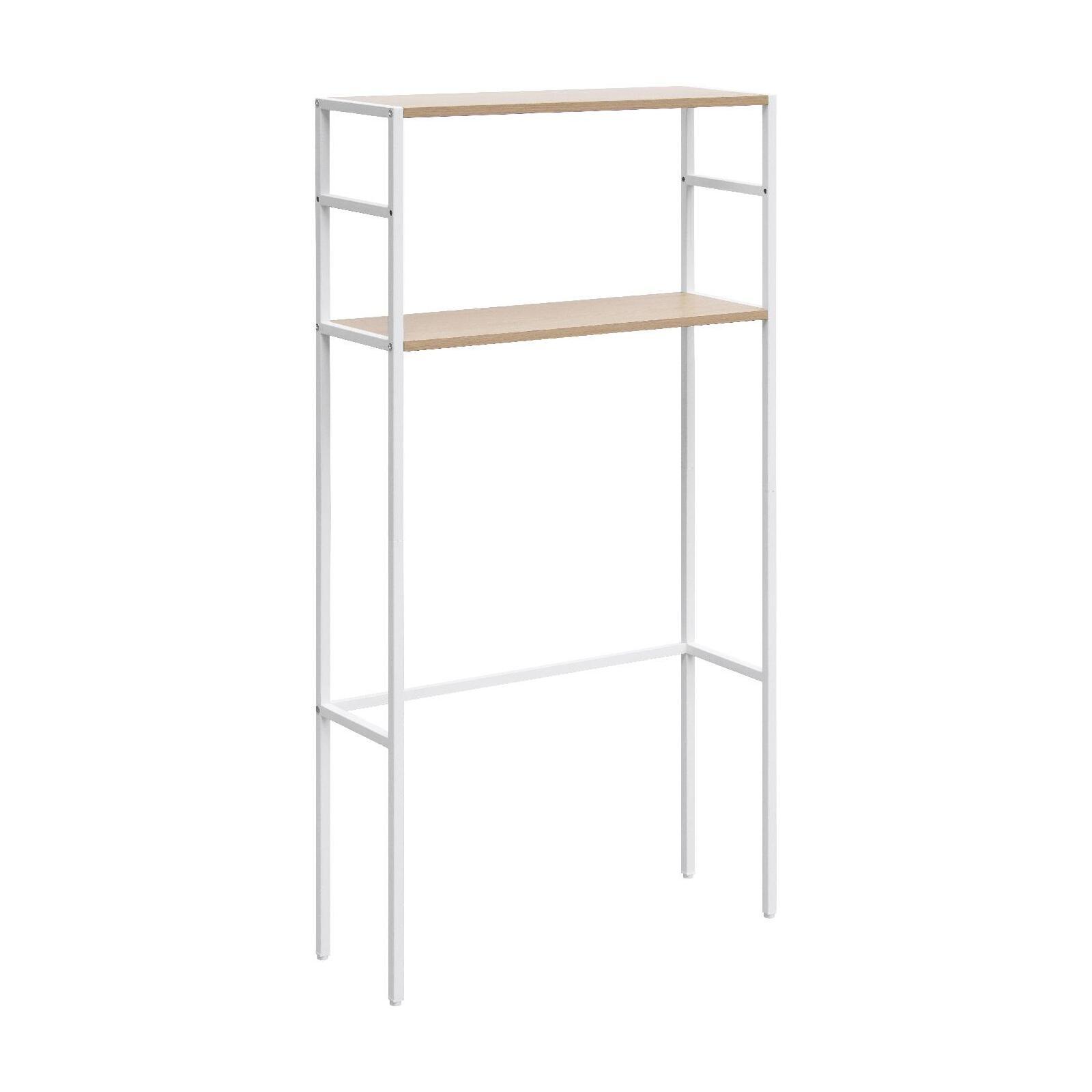 Étagère pont WC bas blanc Étagère pont WC bas blanc