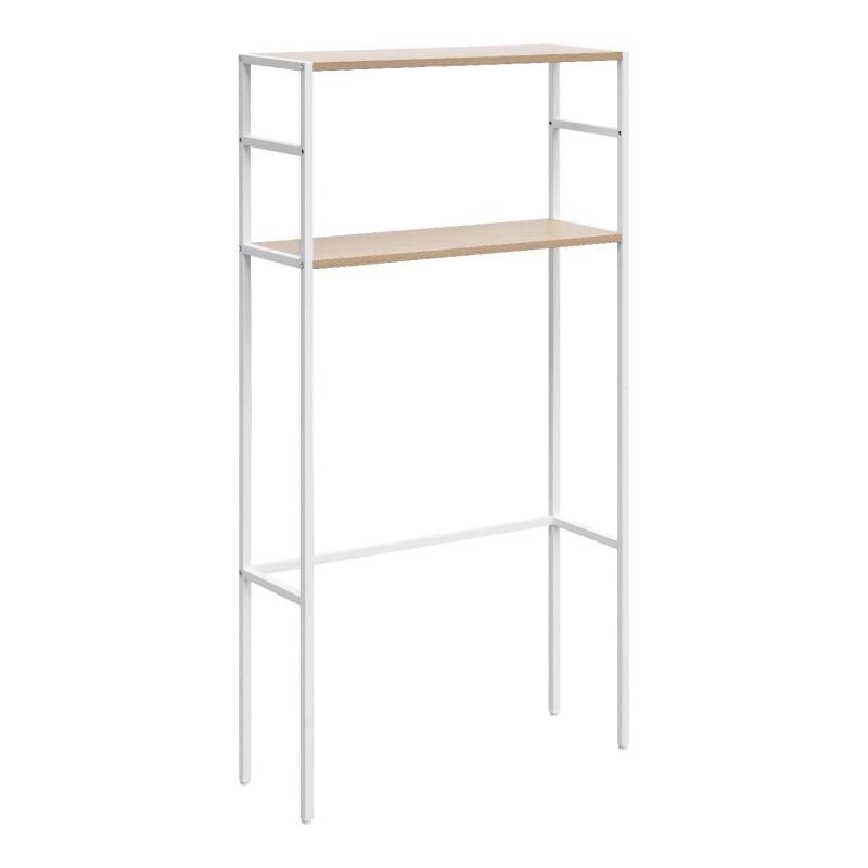 Étagère pont WC bas blanc