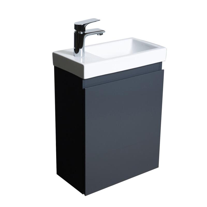 Ensemble meuble lave-mains + Robinet chromé