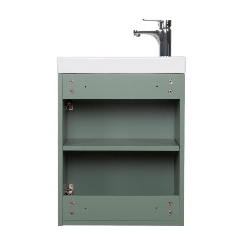 Ensemble meuble lave-mains + Robinet noir