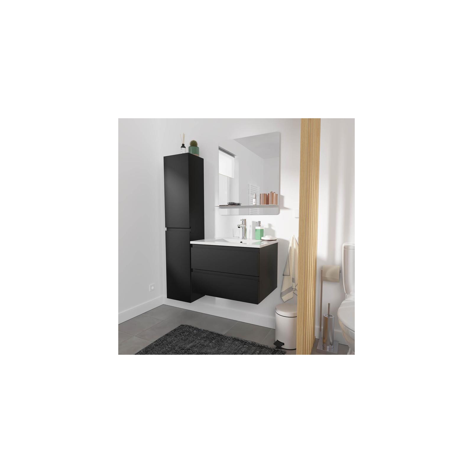 Colonne de salle de bain suspendue 140 cm