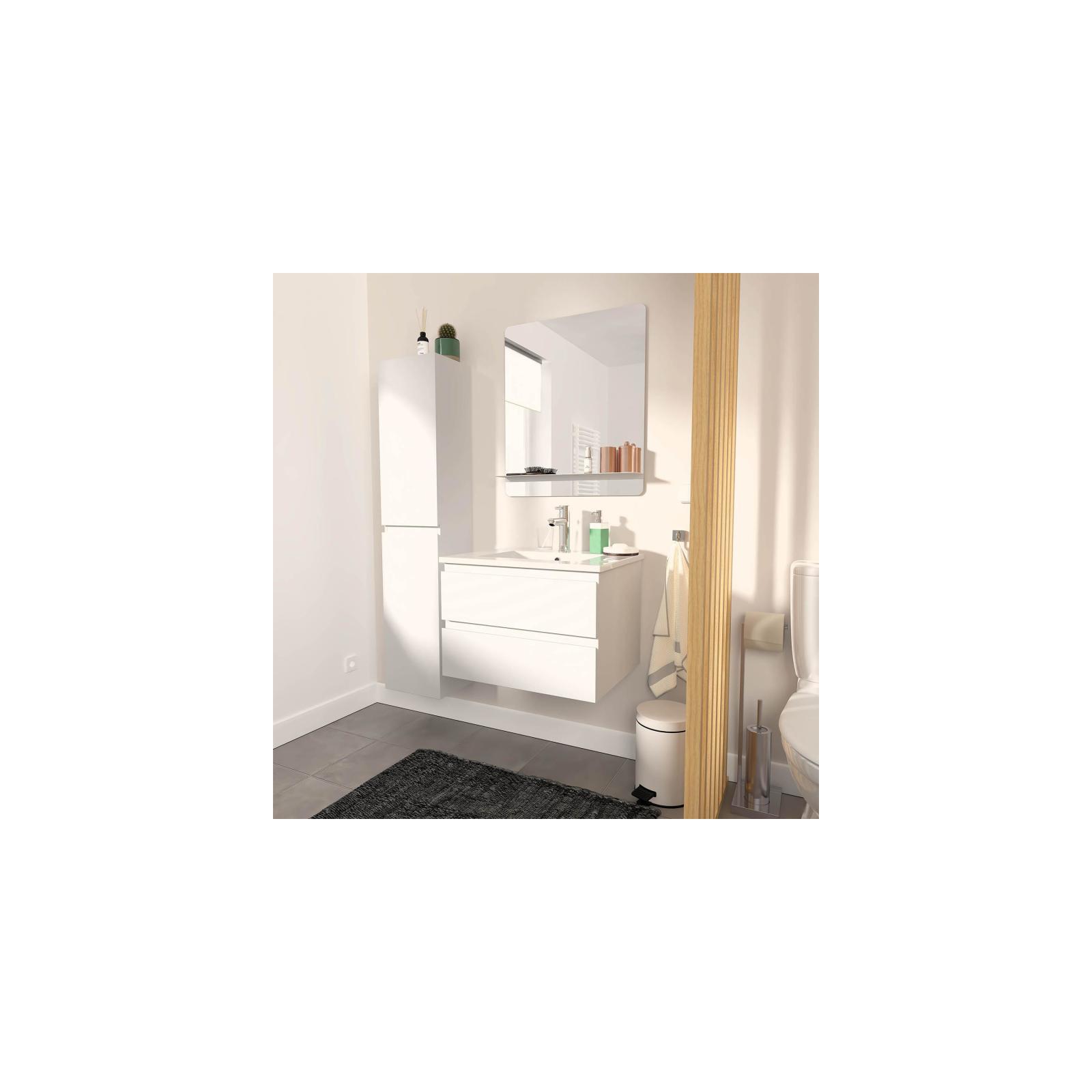 Colonne de salle de bain suspendue 140 cm