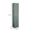Colonne de salle de bain suspendue 140 cm