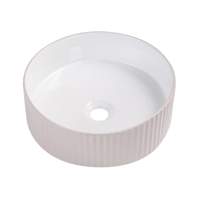 Vasque à poser ronde 36 x 36 cm