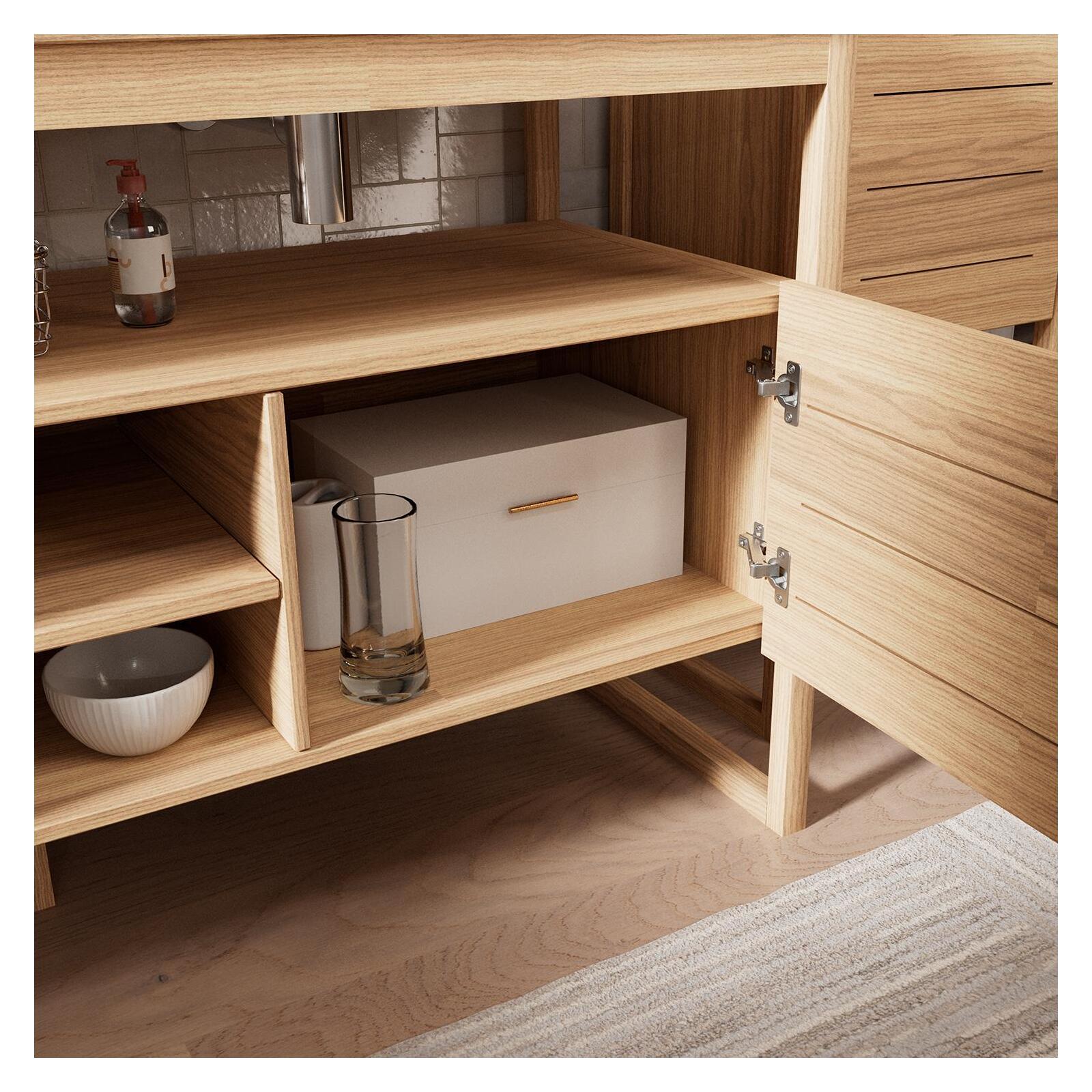 Ensemble meuble double vasque 140 cm + Vasques + Robinets Ensemble meuble double vasque 140 cm + Vasques + Robinets