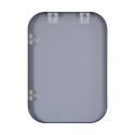 Ensemble meuble simple vasque 80 cm + vasque SADDY + robinet ROB + miroir LYA + colonne SORRENTO
