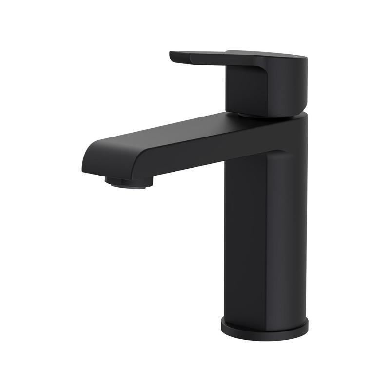 Ensemble meuble simple vasque 60 cm + robinet NETO + miroir Pepper + Colonne Sorrento