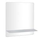 Ensemble meuble simple vasque 60 cm + robinet PIXE + miroir SORRENTO
