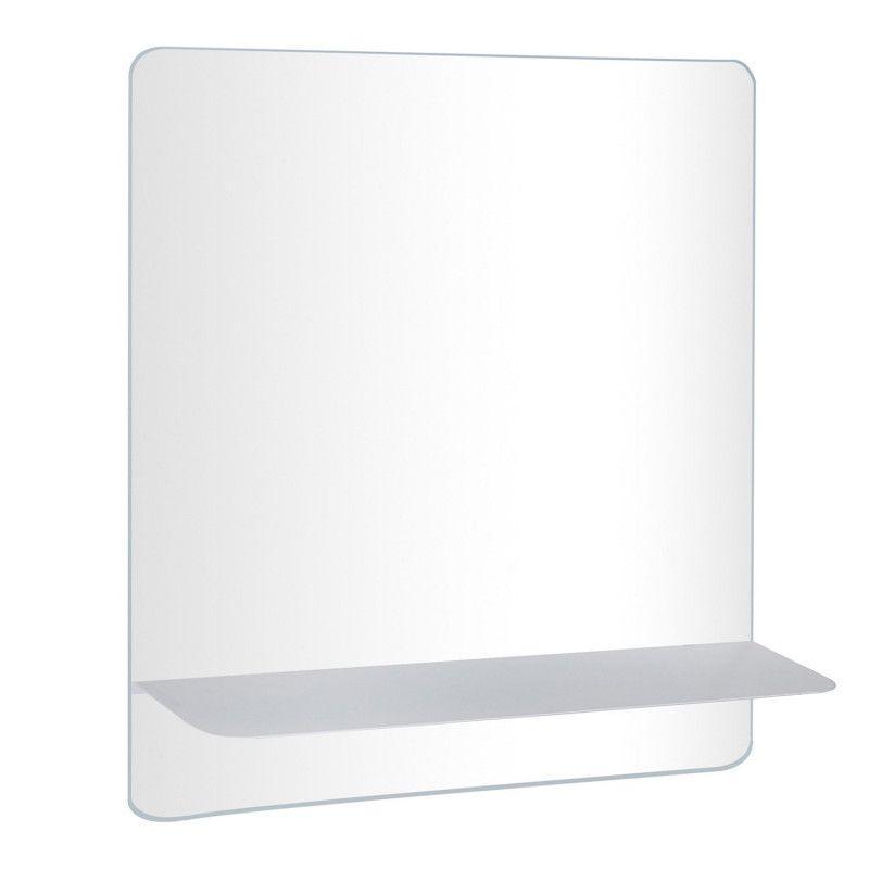 Ensemble meuble simple vasque 60 cm + robinet PIXE + miroir SORRENTO