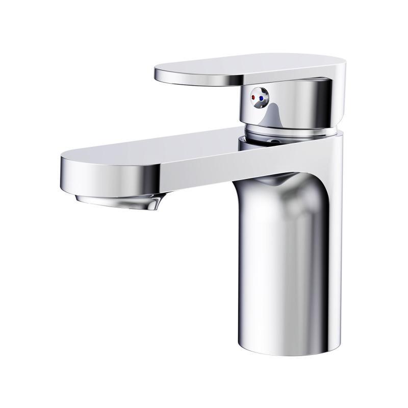 Ensemble meuble simple vasque 60 cm + robinet PIXE + miroir SORRENTO + Colonne SORRENTO