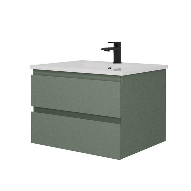 Ensemble meuble simple vasque 60 cm + robinet NETO