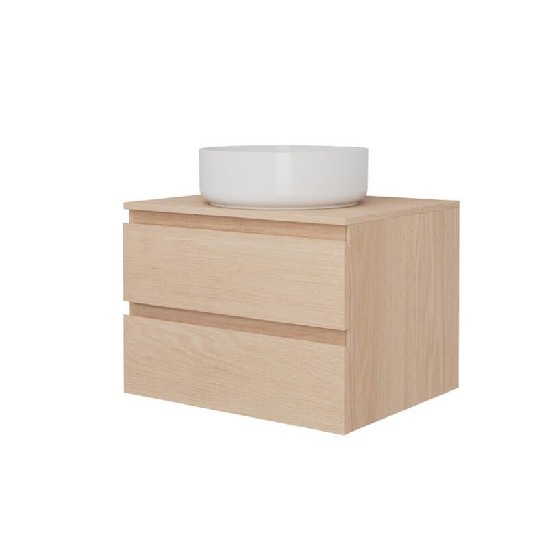 Ensemble meuble simple vasque 60 cm + vasque DIEGO