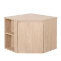 Meuble sous vasque d'angle