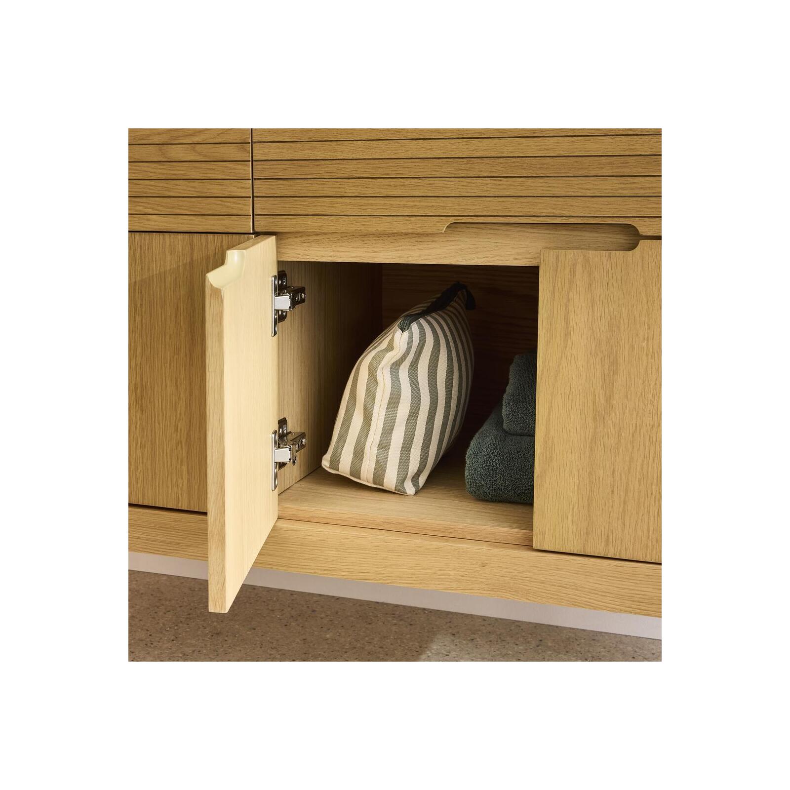 Ensemble meuble double vasque 120cm ALASKA + vasque DIEGO + robinet TAP + Miroir FLOKI + Colonne ALASKA