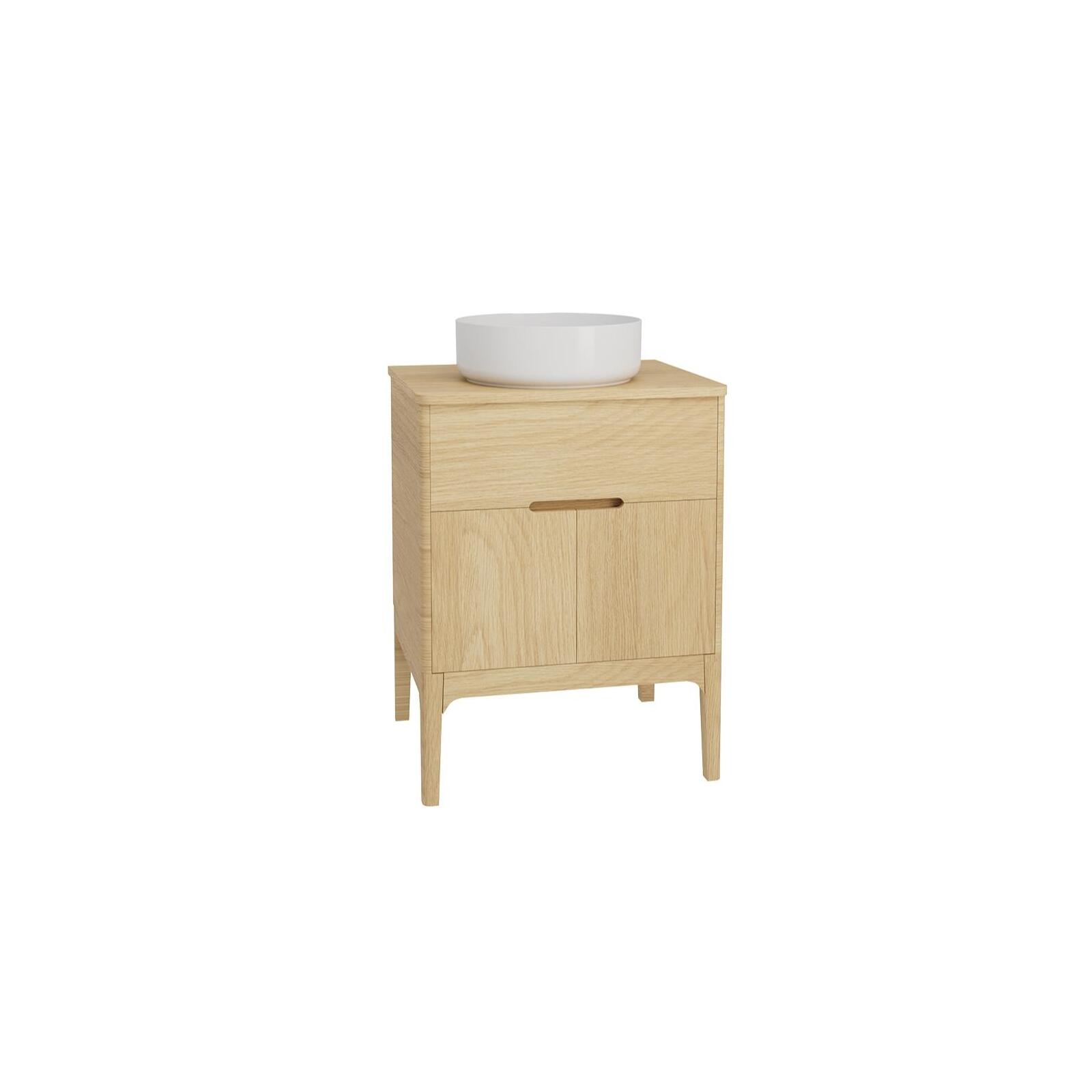 Ensemble meuble double vasque 60cm ALASKA + vasque DIEGO