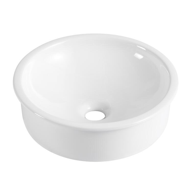 Vasque à encastrer ronde 37x37 cm LEO