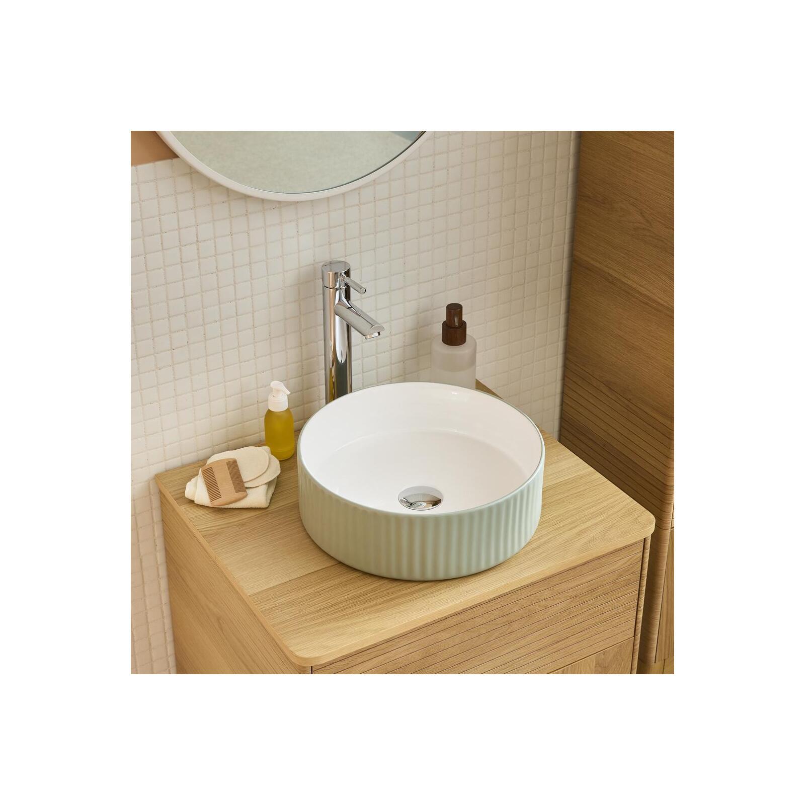 Vasque à poser ronde 36x36cm NELA Vasque à poser ronde 36x36cm NELA