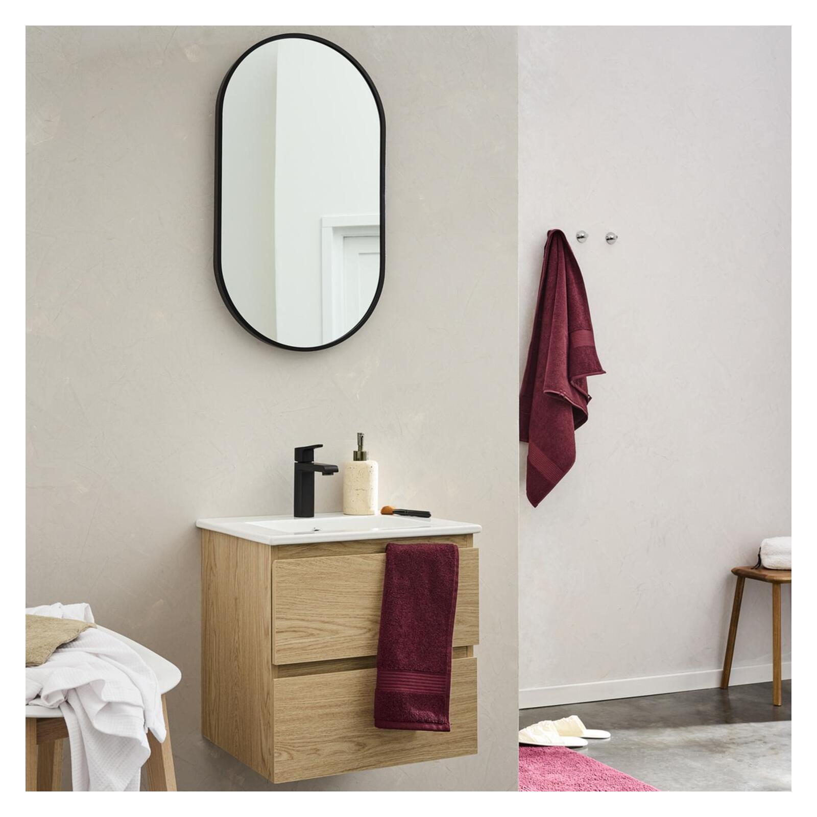 Ensemble meuble simple vasque 45 cm + robinet GRIFO