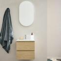 Ensemble meuble simple vasque 45 cm + robinet TAP