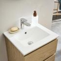 Ensemble meuble simple vasque 45 cm + robinet TAP