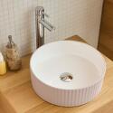 Vasque à poser ronde 36x36cm NELA