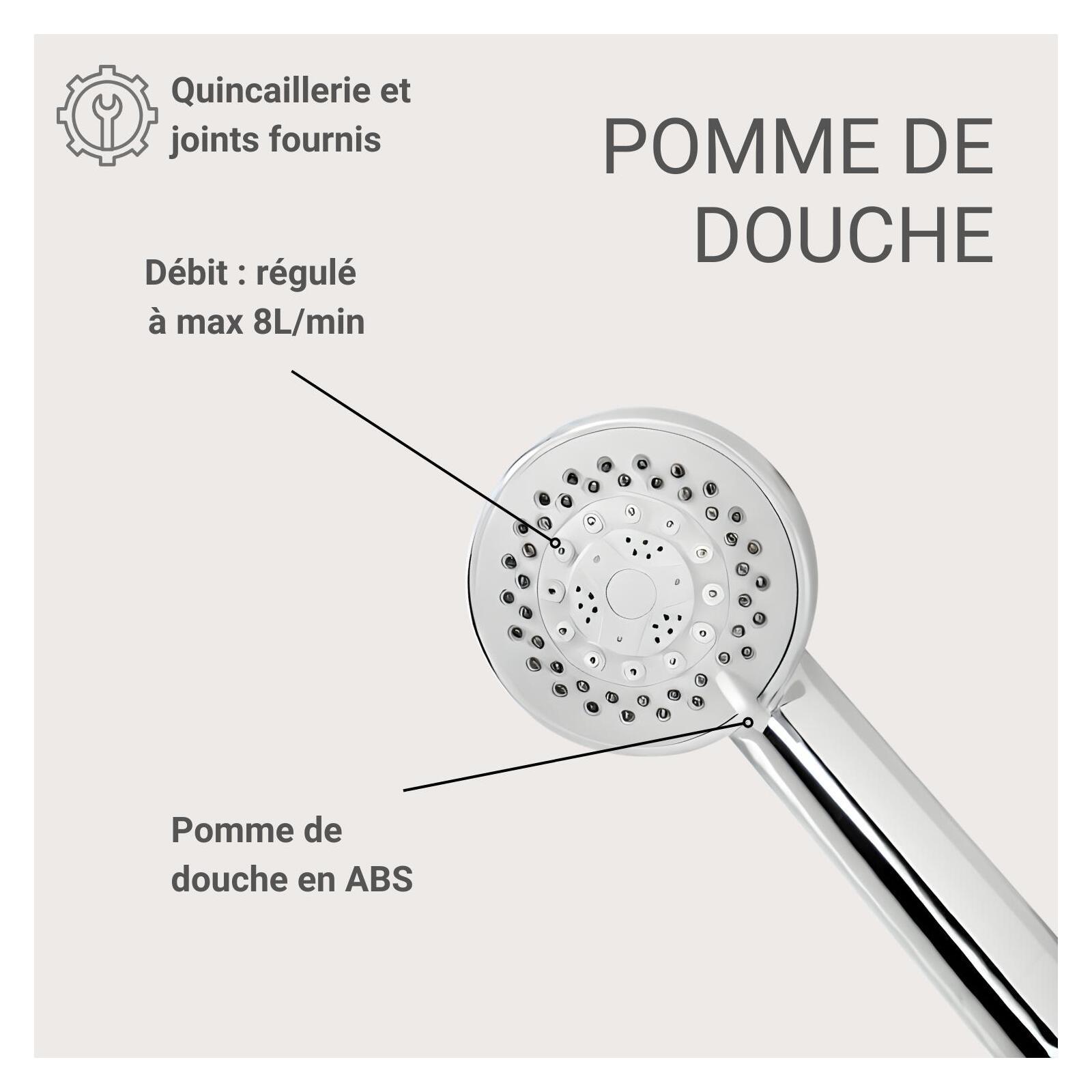 Douchette chromée ONDRA