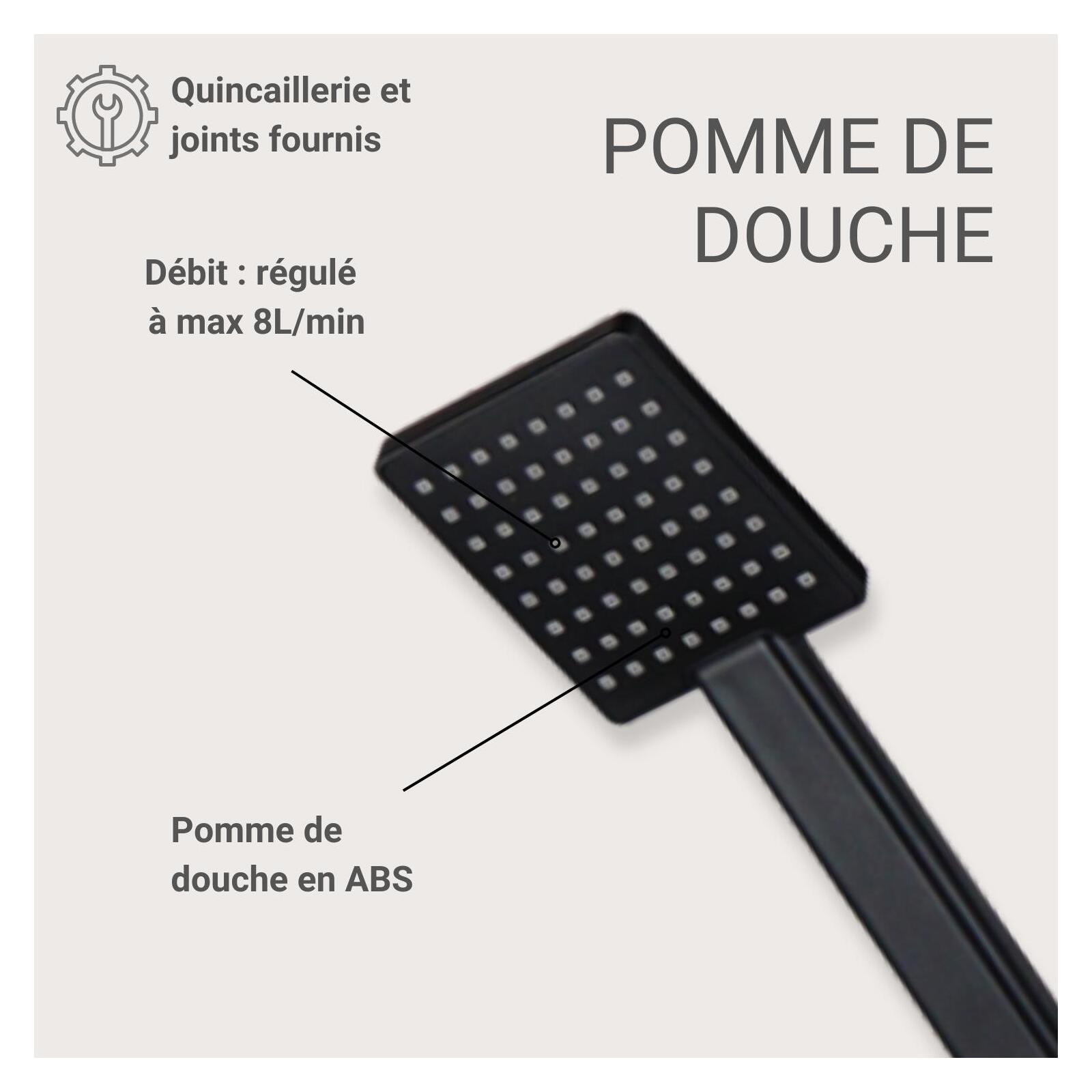 Douchette rectangulaire TALMA