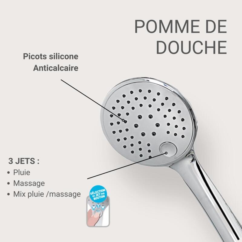 Douchette ronde NAYA