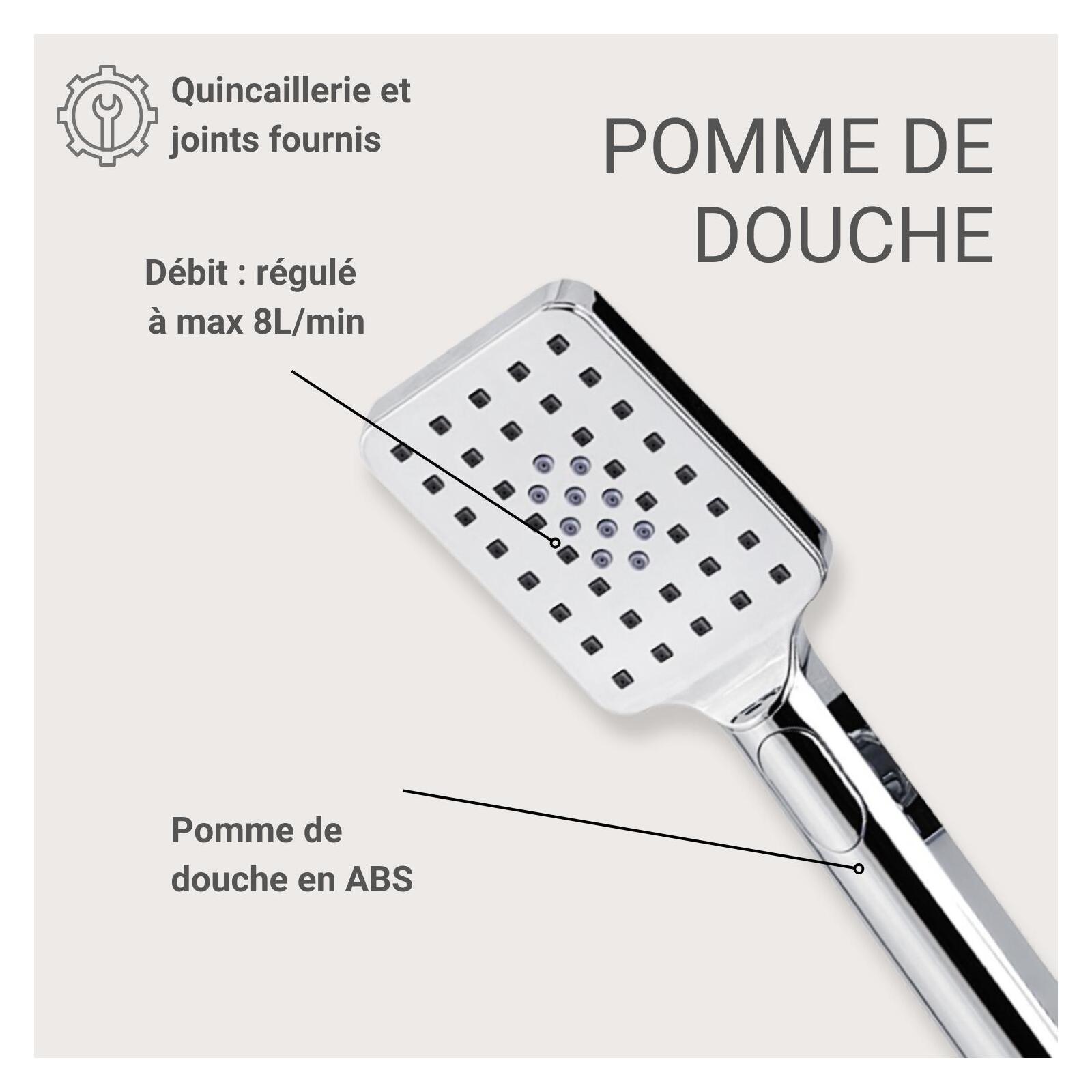 Douchette chromée ELOA