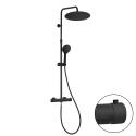 Colonne de douche ronde en inox BRUMA