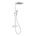 Colonne de douche carrée en inox MORK