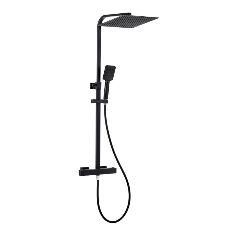 Colonne de douche carrée en inox MORK